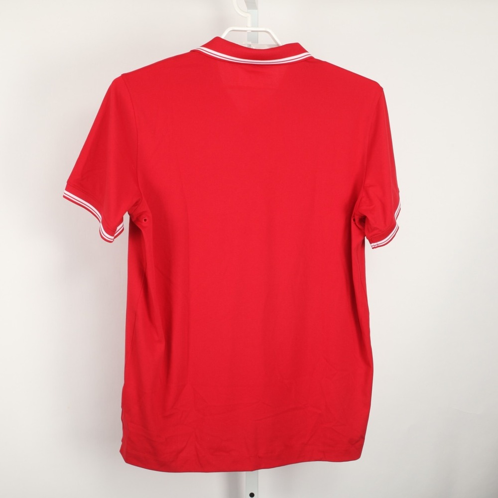 Nike Golf Polo Shirt Mens Large Red Dri-FIT Tour Performance 749976-687 - Picture 3 of 10